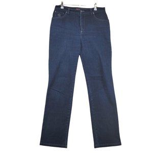 Gloria Vanderbilt Jeans Women's Amanda Fit Straight Leg Denim Dark Wash Blue 8